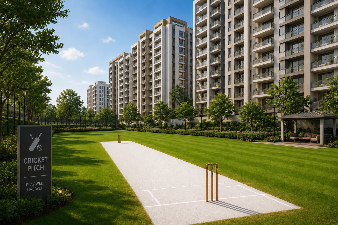 EVARA Cricket Pitch