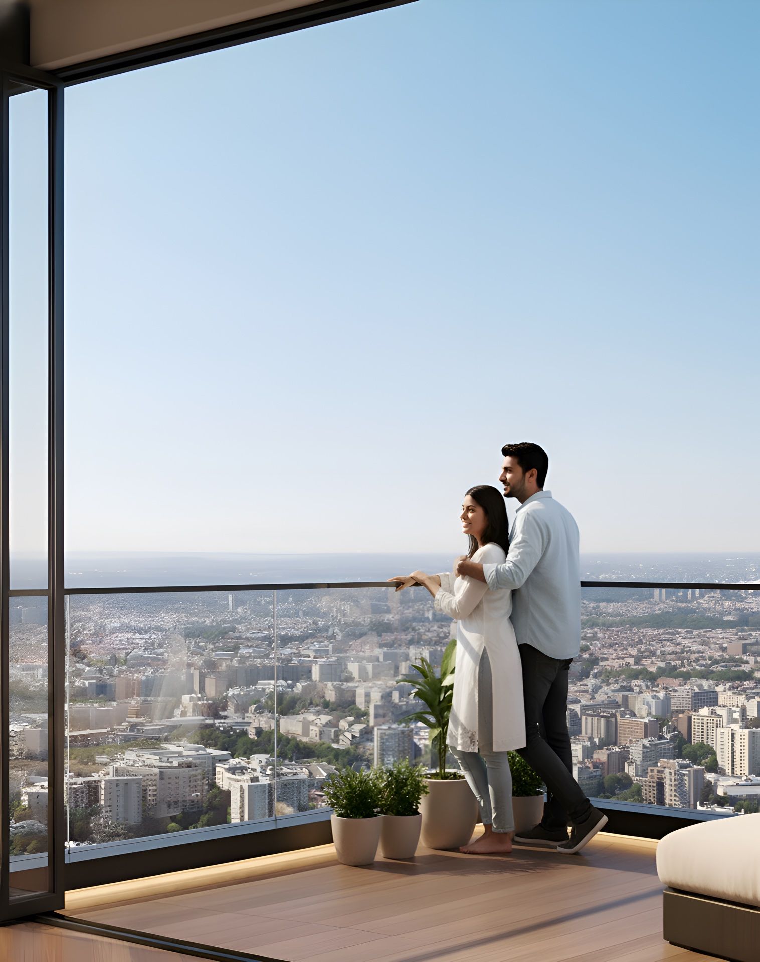 3 BHK Balcony