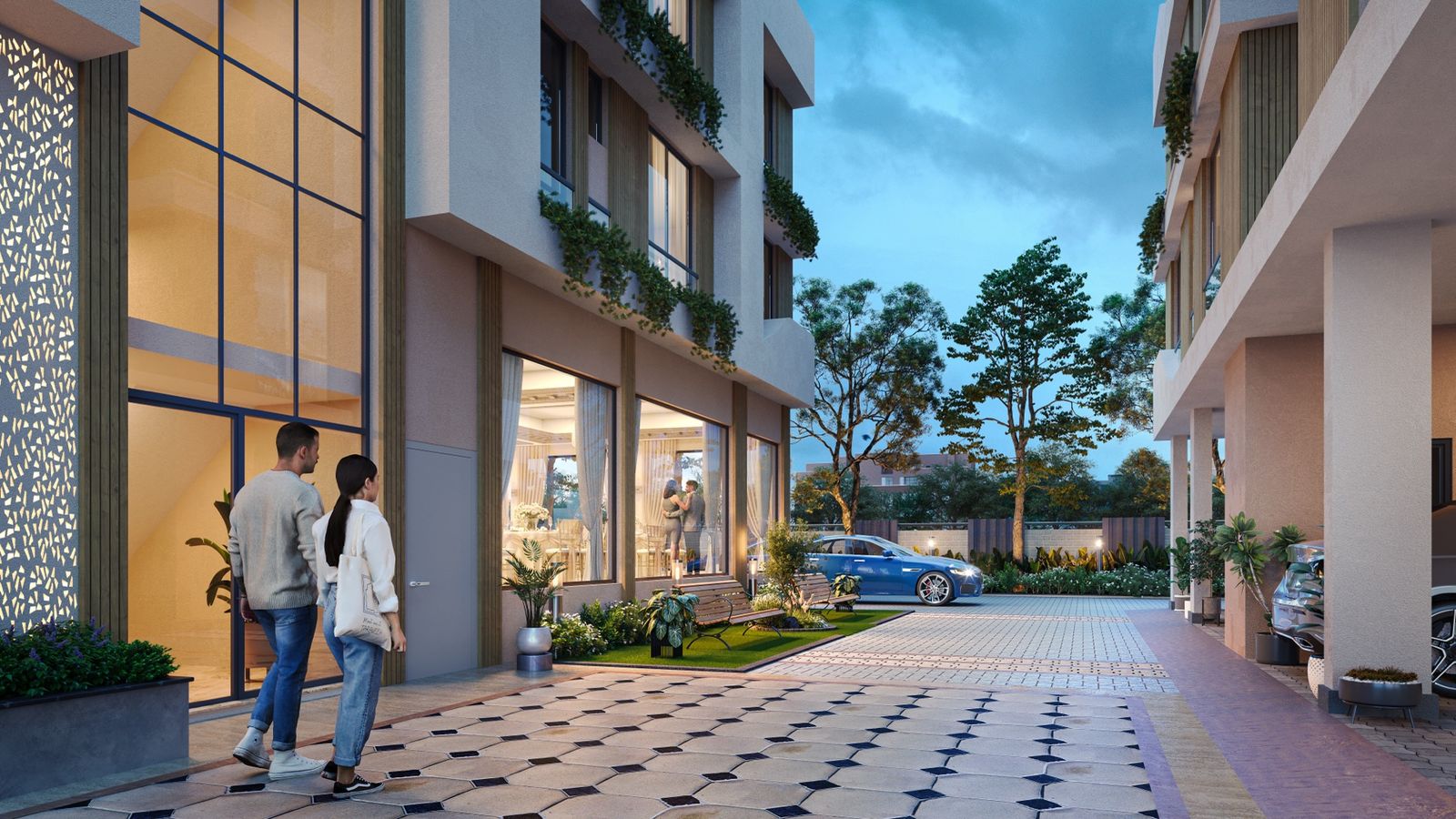 EVARA Grand Entrance & Drop-Off